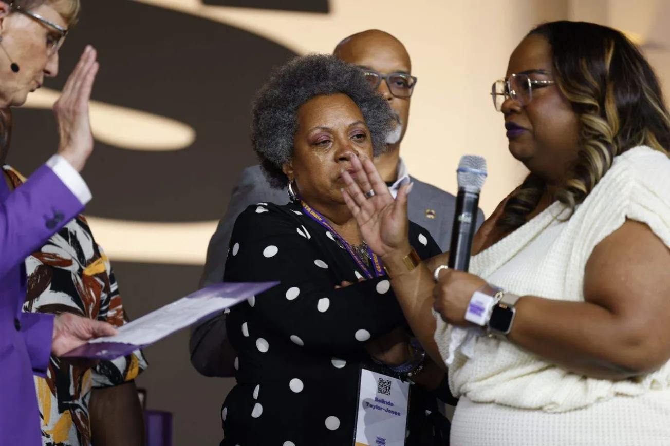 April Verrett elected first Black president of SEIU, second-largest union in America