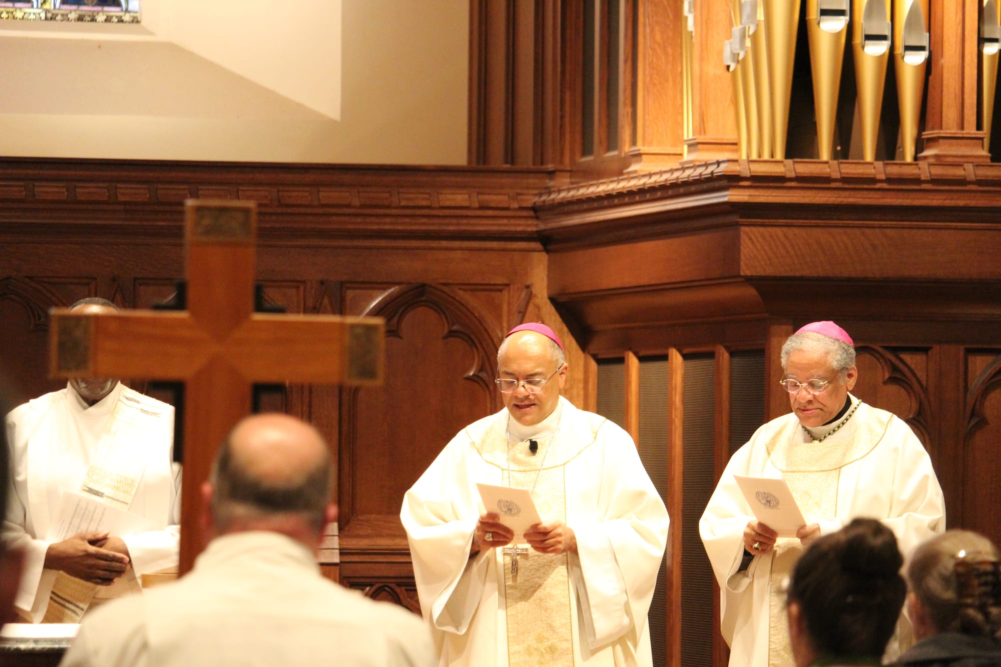 Archbishop Shelton Fabre, Bishop Joseph Perry speak on Black Catholic History Month