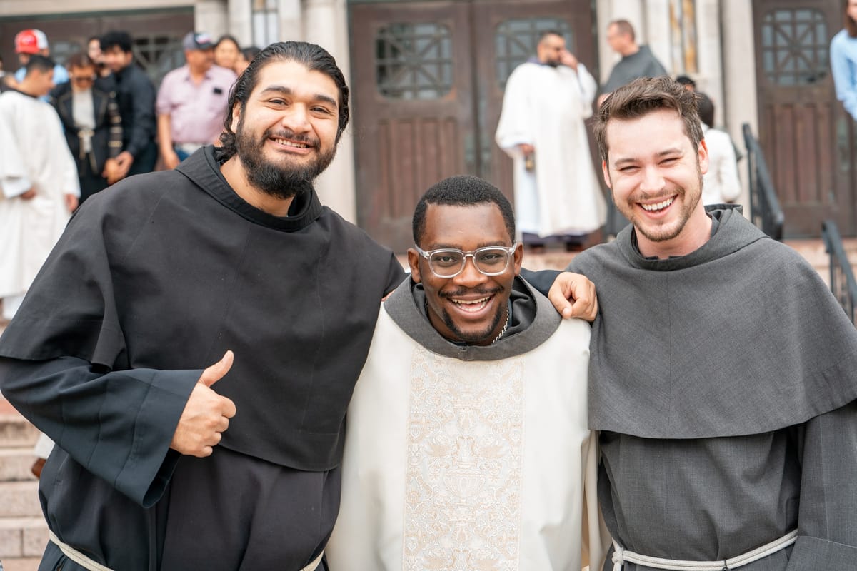Friar Franck Lino-Sokpolie, OFM Conv to be ordained a priest
