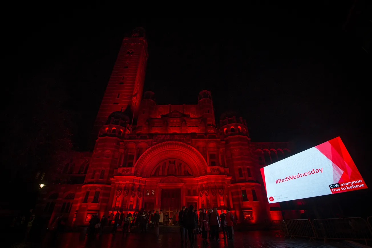 Red Wednesday raises awareness for persecuted Christians