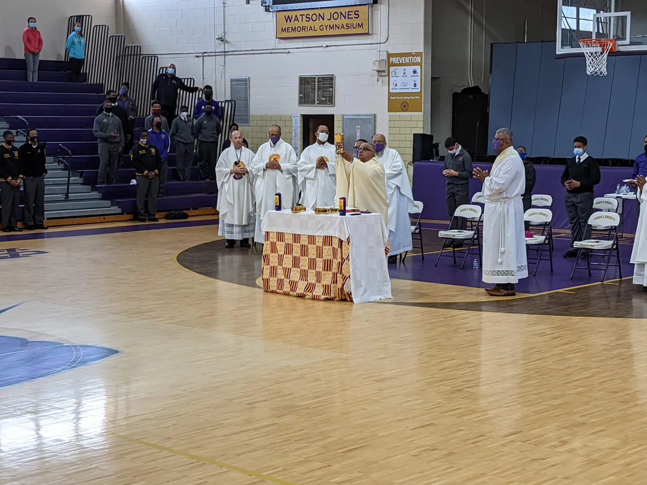 St Aug High in New Orleans celebrates Black clergy alumni