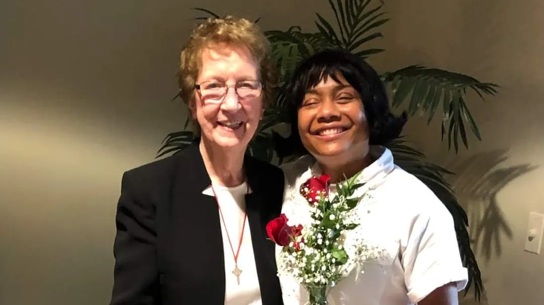Historic order of Texas nuns receives African-American nurse into formation