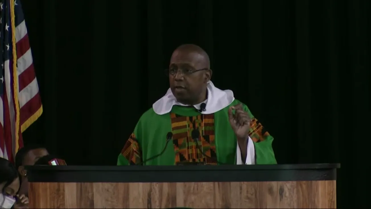 Fr Victor Laroche, OP celebrates first Mass as new XULA chaplain