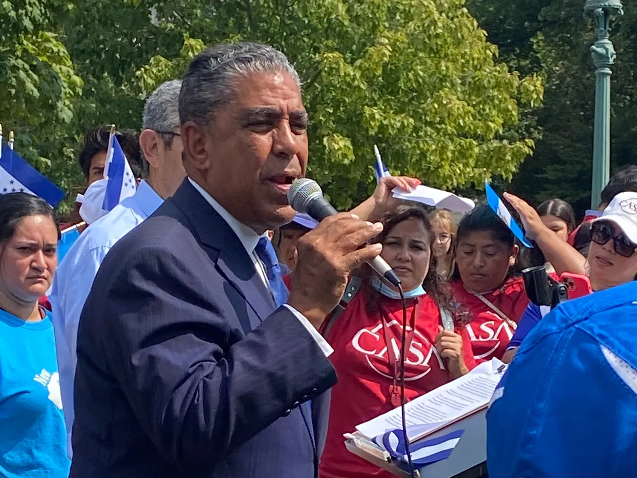 'Inhumane, cruel, and evil': Congressman Adriano Espaillat speaks out against GOP-led migrant transfers