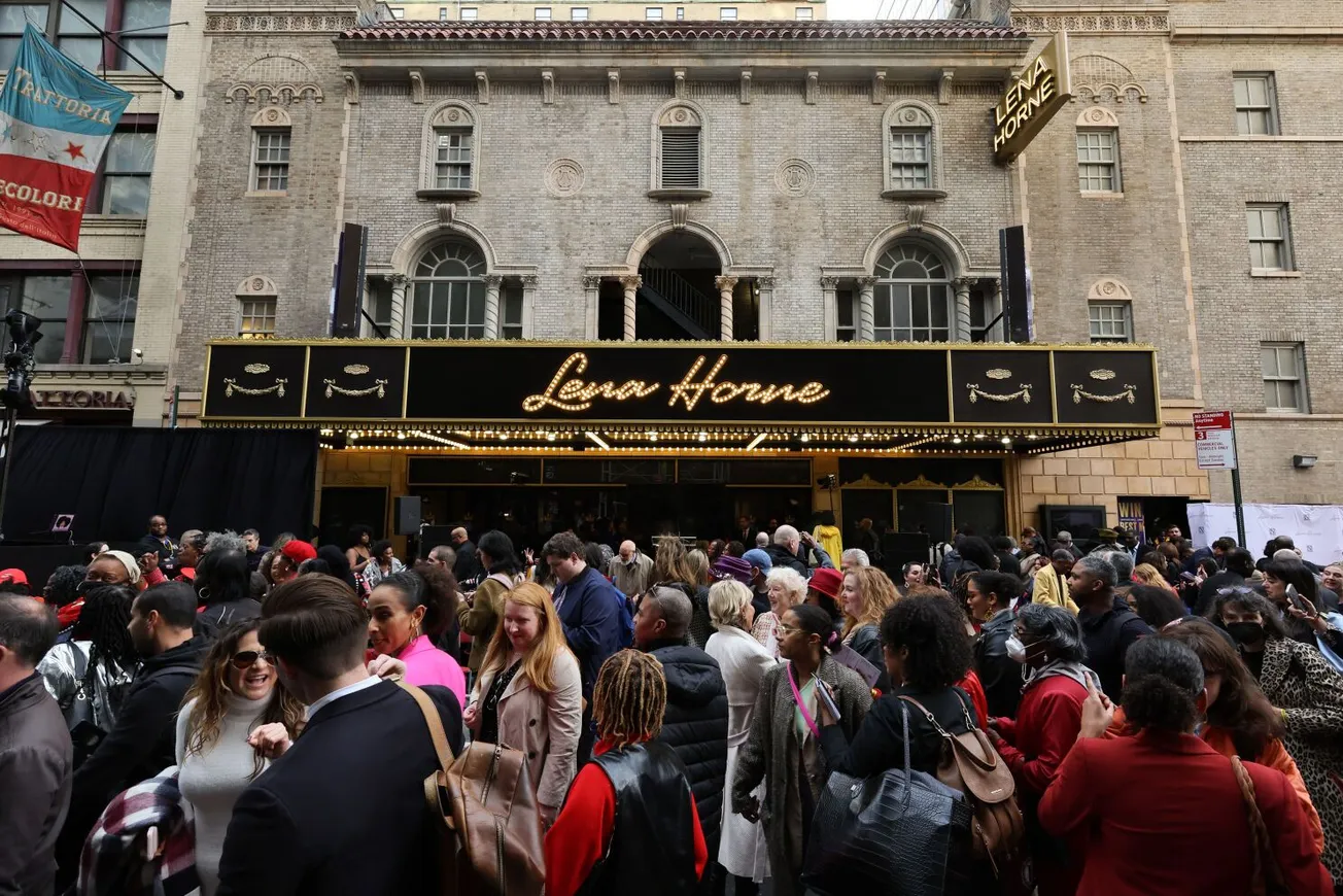 Lena Horne Theatre unveiled on Broadway in New York City