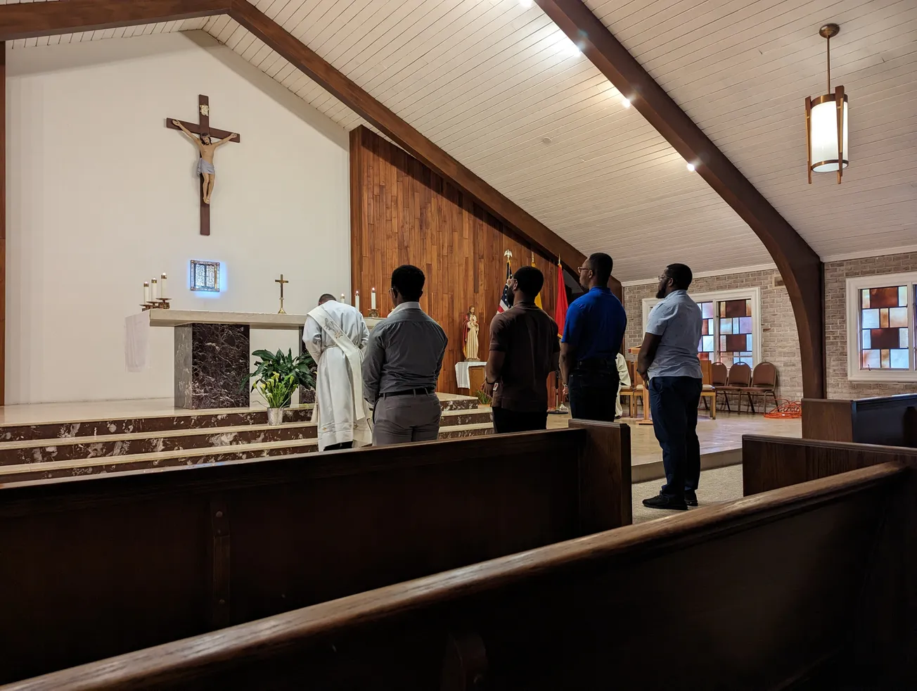 Josephite seminarians renew religious promises in Maryland
