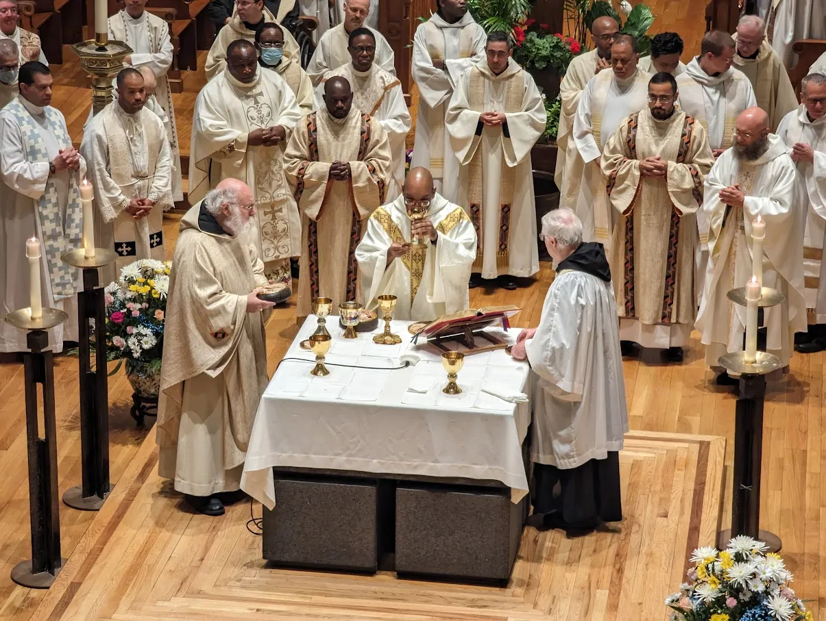 'Historic ordination': Fr Patrick Winbush, OSB raised to the priesthood in Newark