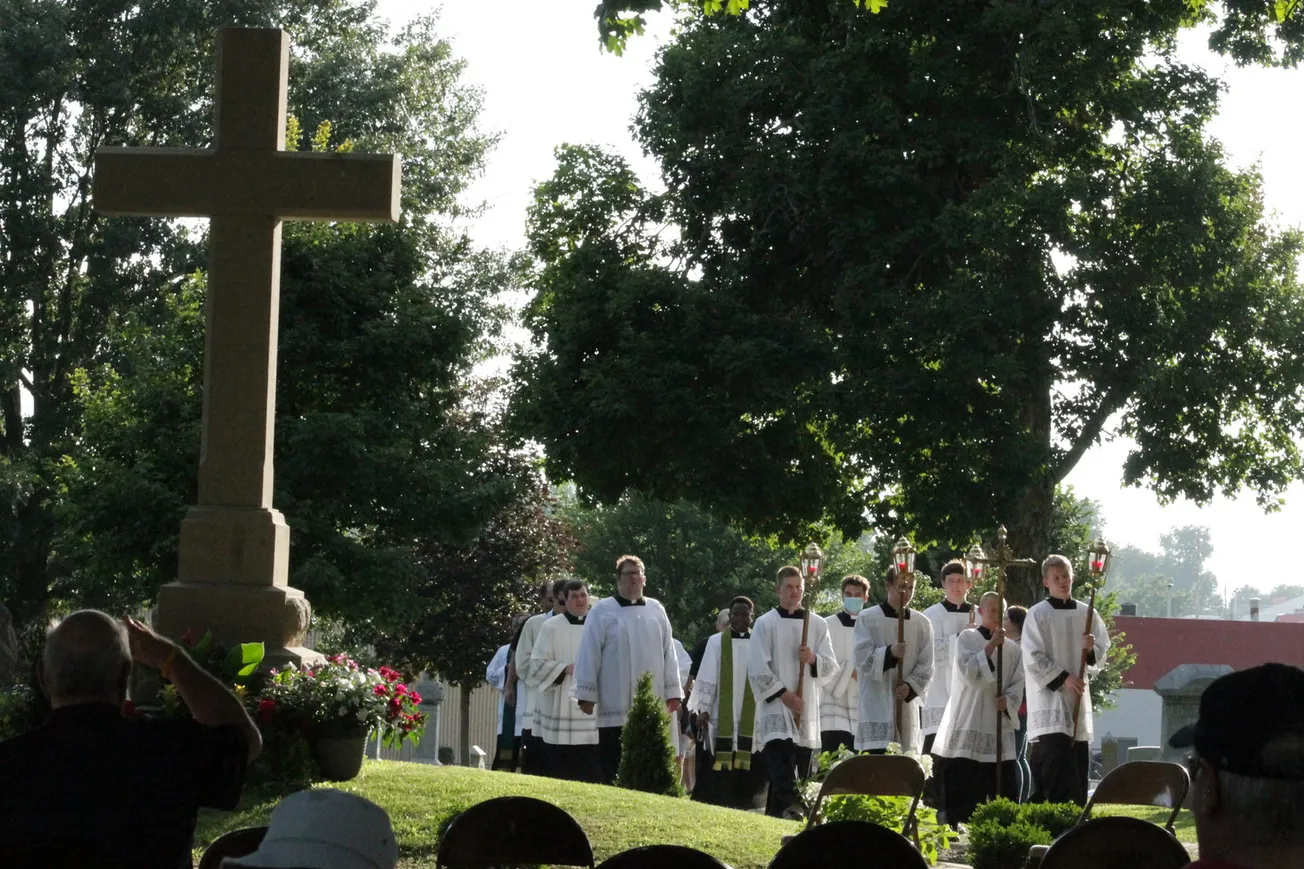 Procession to honor feast of Venerable Augustus Tolton in Illinois