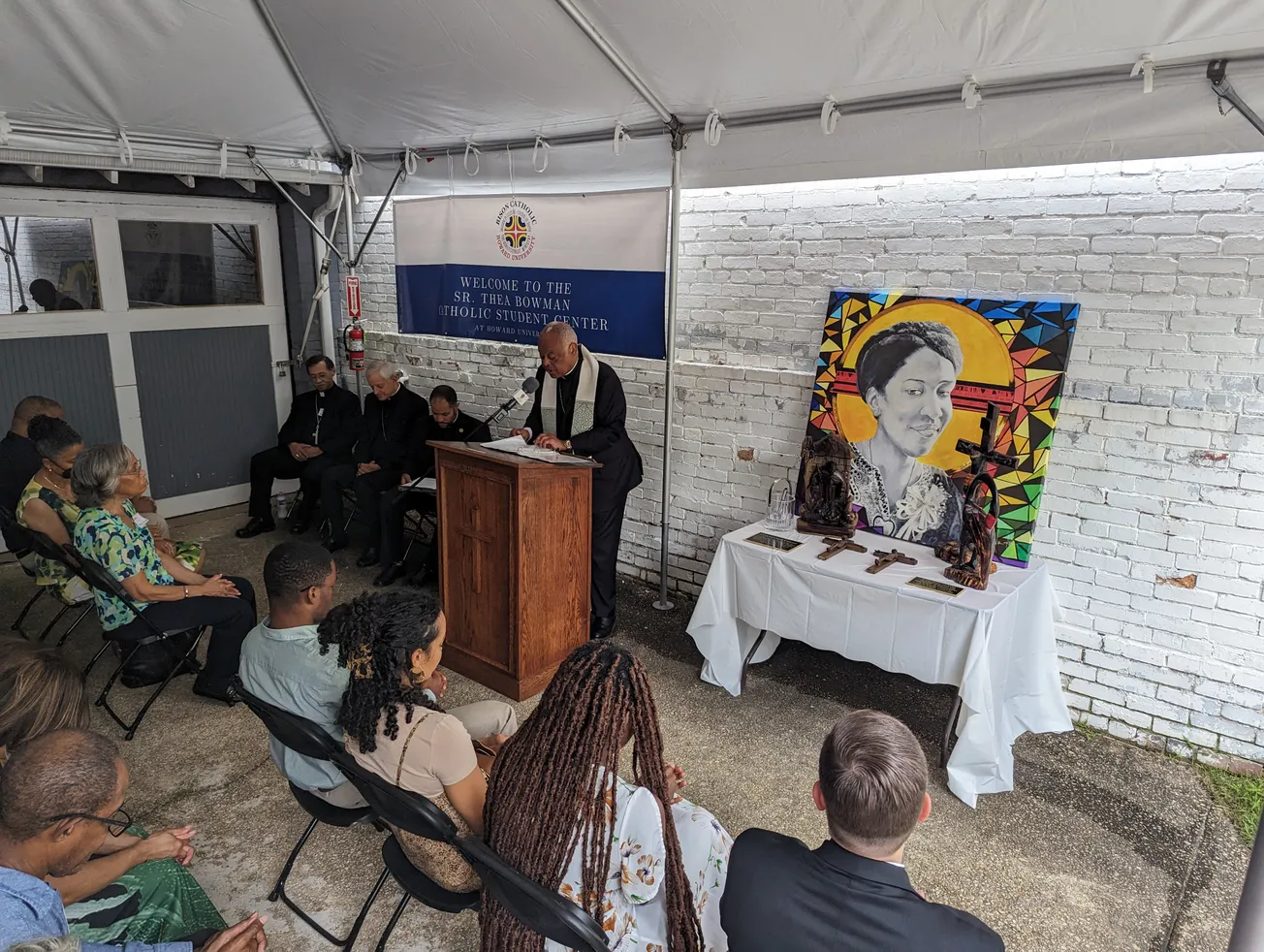 'A historic day': Sr Thea Bowman Catholic Student Center dedicated for Howard University