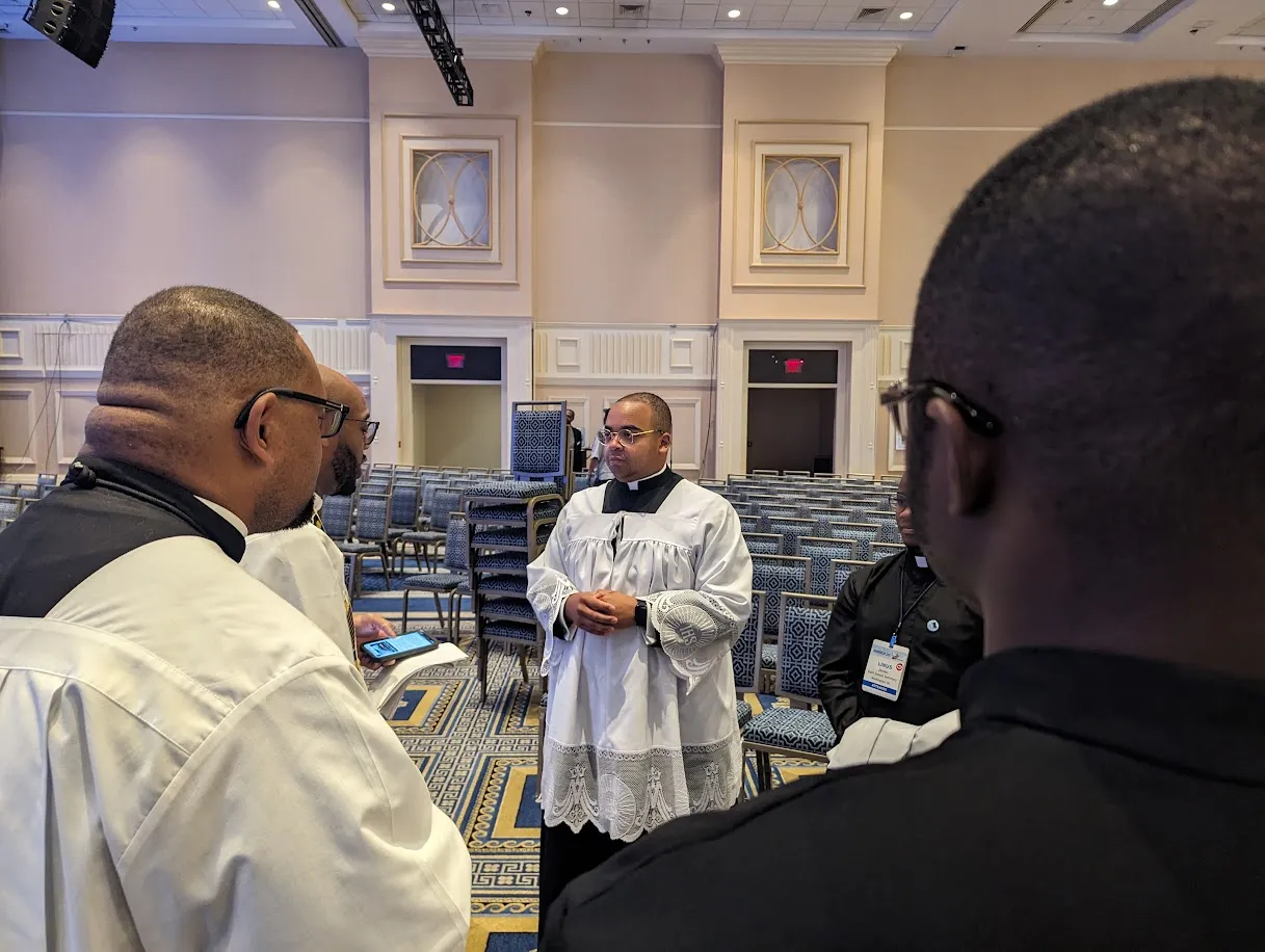 James Johnson IV sworn in as president of National Black Catholic Seminarians Association