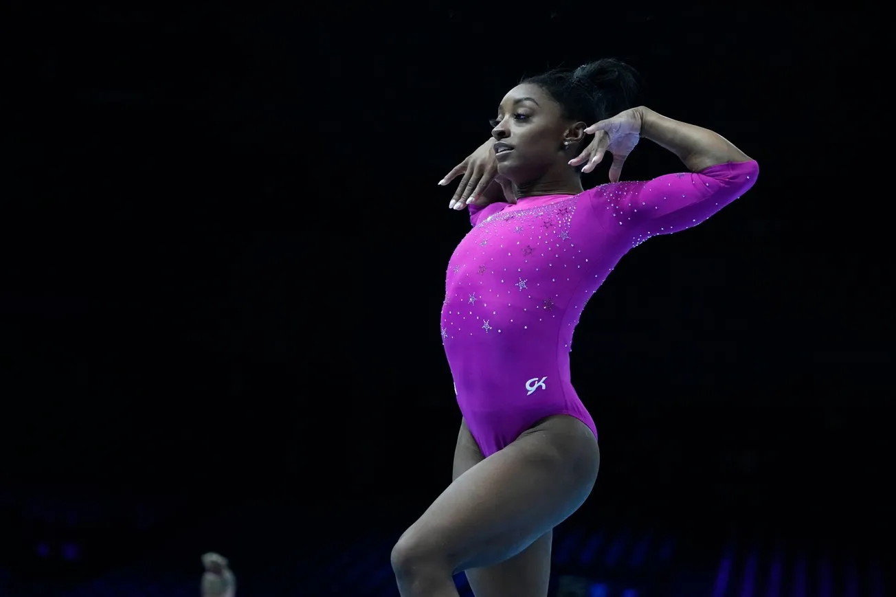Simone Biles competing at first World Championships since 2019