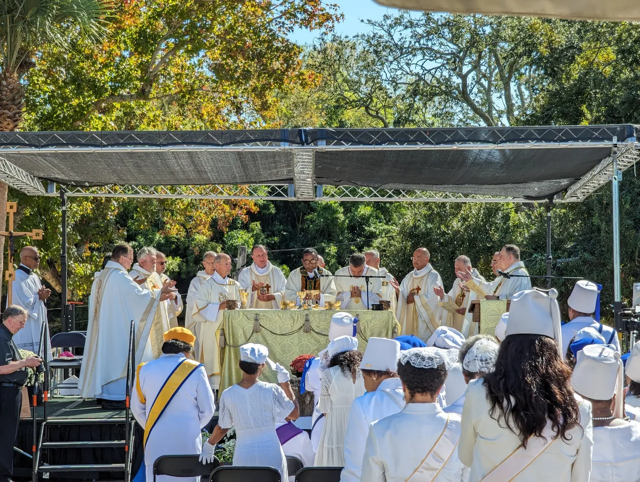 'An epoch-making time': Centennial Mass for first Black Catholic seminary draws thousands to Bay St. Louis