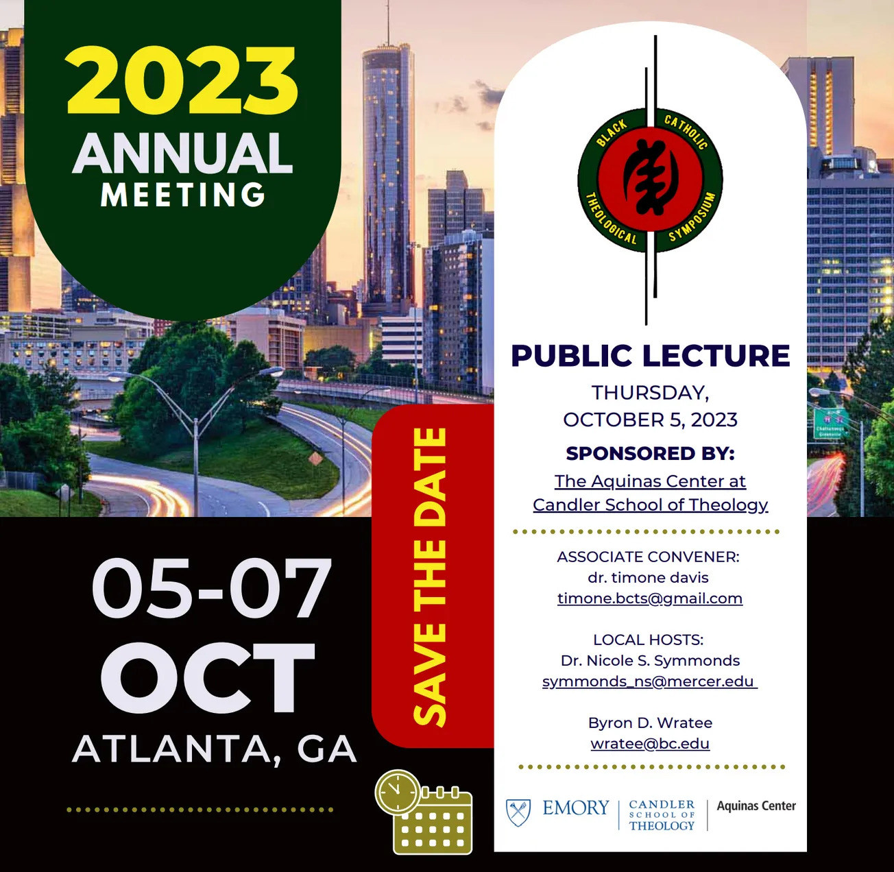 Black Catholic Theological Symposium in Atlanta Oct. 5-8