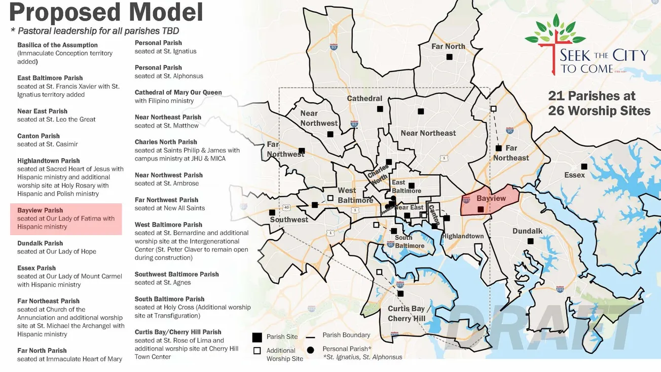 The Baltimore Archdiocese proposes closing 40 churches. A fourth are Black.