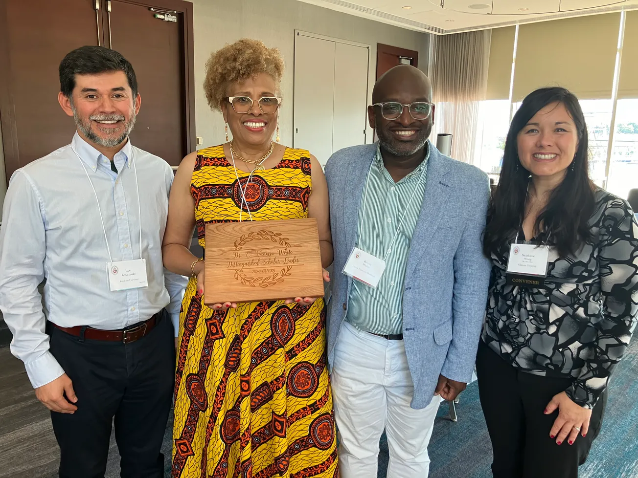 Dr. C. Vanessa White receives award from Catholic Theological Society of America