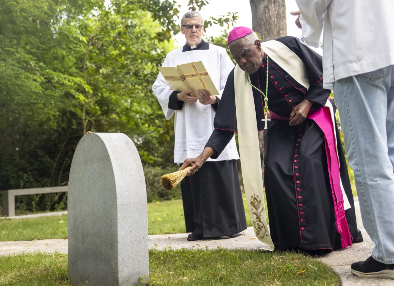 New Trappist meditation garden honors the enslaved in South Carolina