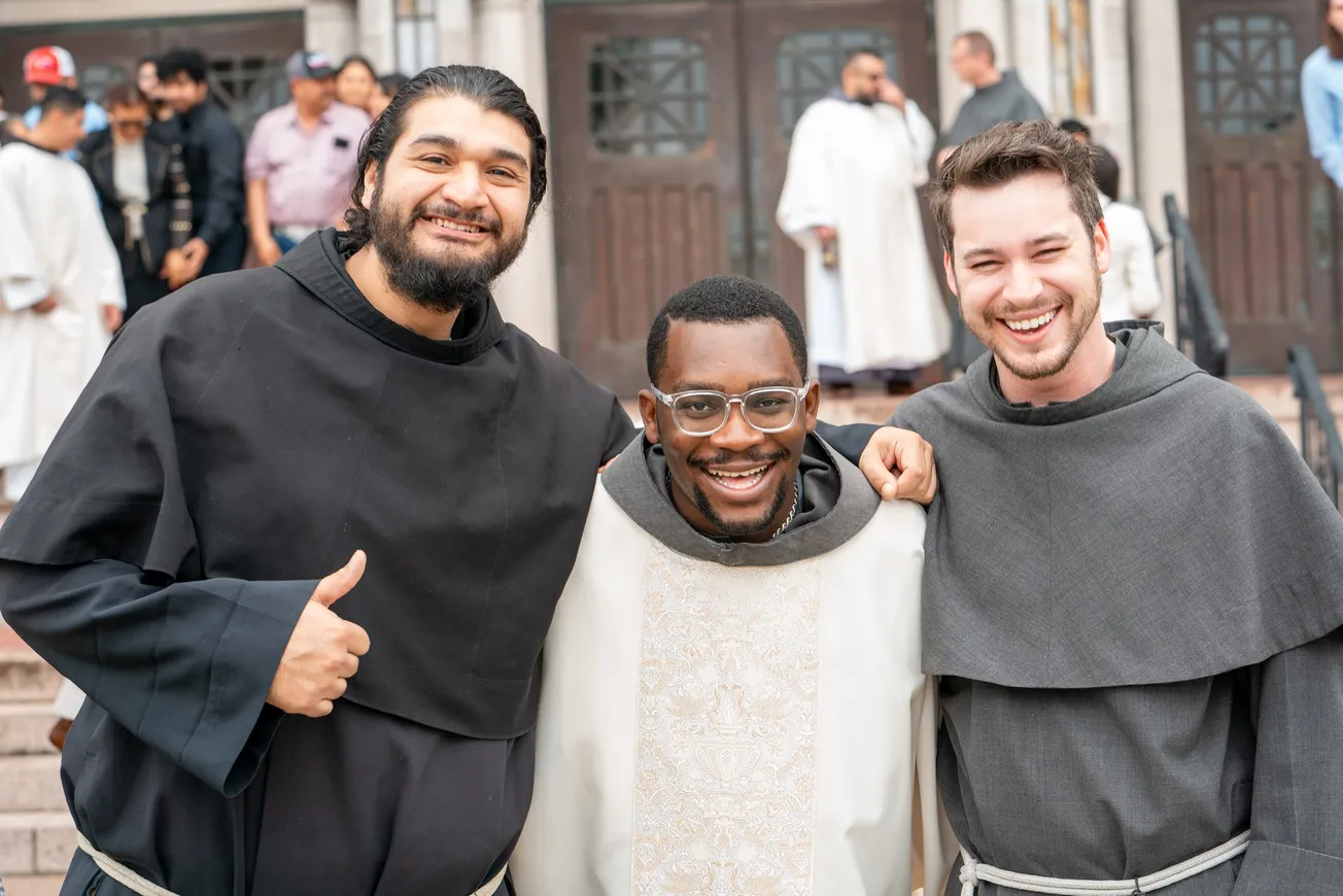 Friar Franck Lino-Sokpolie, OFM Conv. to be ordained to the priesthood