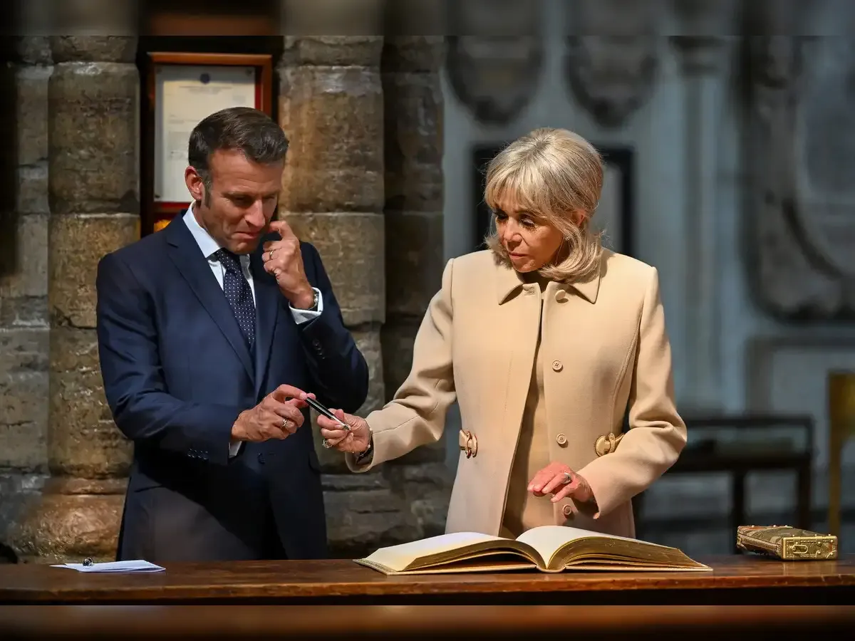 French president Macron speaks out on lawsuit against Candace Owens